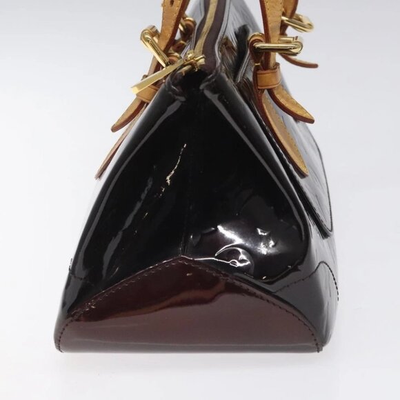 LOUIS VUITTON Monogram Vernis Rosewood Avenue Bag Amarante - Picture 3 of 15